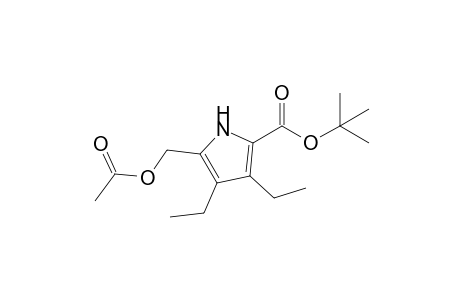 t-Butyl 5-acetoxymethyl-3,4-diethylpyrrole-2-carboxylate