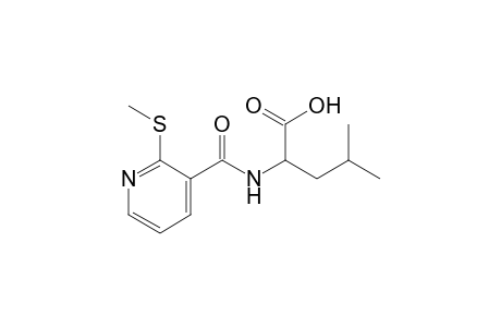 N-[2-(methylthio)nicotinoyl]leucine