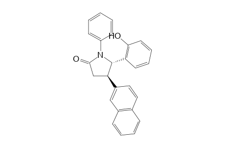 (4R,5S)-5-(2-Hydroxyphenyl)-4-(2-naphthyl)-1-phenylpyrrolidin-2-one