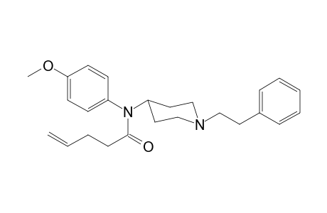N-(4-Methoxyphenyl)-N-[1-(2-phenylethyl)piperidin-4-yl]-4-pentenamide