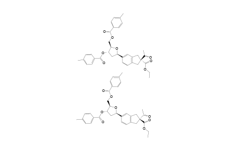 1-BETA-[2-ACETYL-2-(ETHOXYCARBONYL)-1,3-DIHYDRO-2H-INDEN-5-YL]-1,2-DIDEOXY-3,5-DI-O-(4-TOLUOYL)]-D-RIBOFURANOSIDE