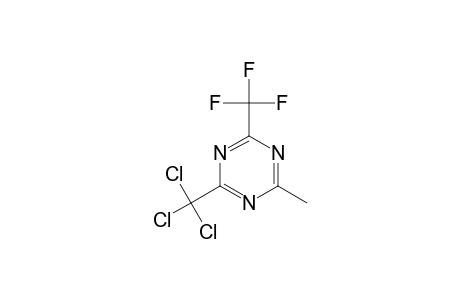 1,3,5-Triazine, 2-methyl-4-(trichloromethyl)-6-(trifluoromethyl)-