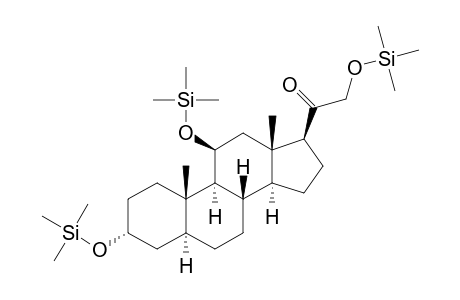 3,11,21-tris[(trimethylsilyl)oxy]pregnan-20-one