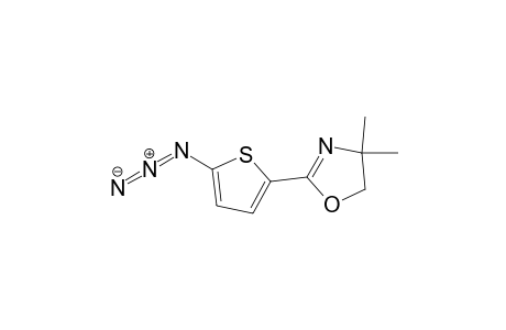 Oxazole, 2-(5-azido-2-thienyl)-4,5-dihydro-4,4-dimethyl-