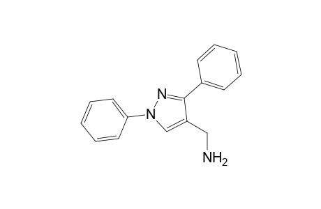 4-Pyrazolemethanamine, 1,3-diphenyl-