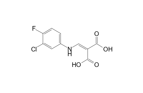 3-Chloro-4-fluorophenyl-aminomethylenmalonic acid