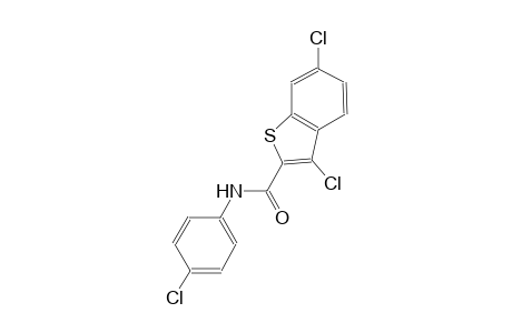 3,6-dichloro-N-(4-chlorophenyl)-1-benzothiophene-2-carboxamide