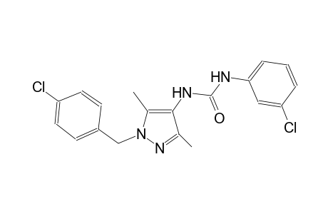 N-[1-(4-chlorobenzyl)-3,5-dimethyl-1H-pyrazol-4-yl]-N'-(3-chlorophenyl)urea