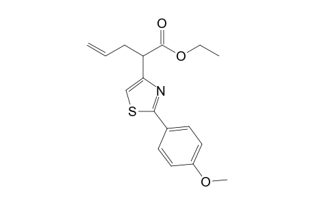 Ethyl 2-[2'-(4"-methoxyphenyl)thiazol-4'-yl]pent-4-enoate