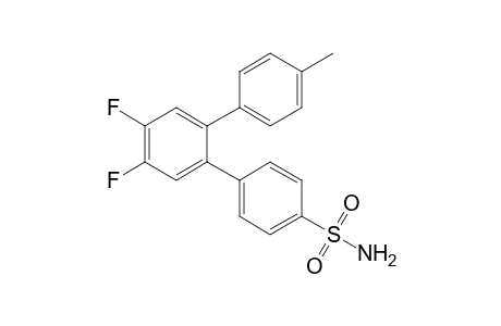 4-[4,5-bis(fluoranyl)-2-(4-methylphenyl)phenyl]benzenesulfonamide