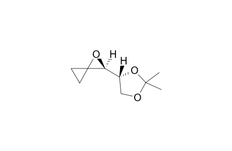 (2S)-2-[(4R)-2,2-Dimethyl-1,3-dioxolan-4-yl]oxaspiropentane