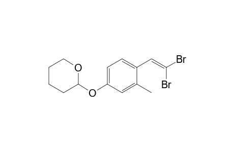 2-[4-(2,2-Dibromovinyl)-3-methylphenoxy]tetrahydropyran