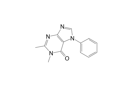 1,2-Dimethyl-7-phenyl-6-purinone
