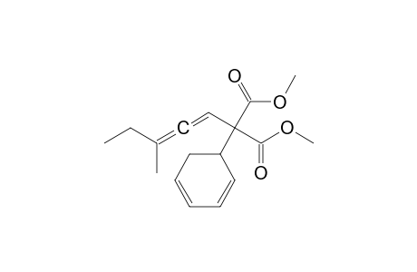 2-(1-cyclohexa-2,4-dienyl)-2-(3-methylpenta-1,2-dienyl)propanedioic acid dimethyl ester