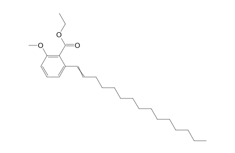 Ethyl2-methoxy-6(1-pentdecenyl)benzoate