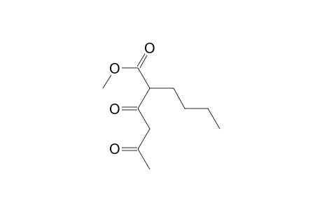 Hexanoic acid, 2-butyl-3,5-dioxo-, methyl ester