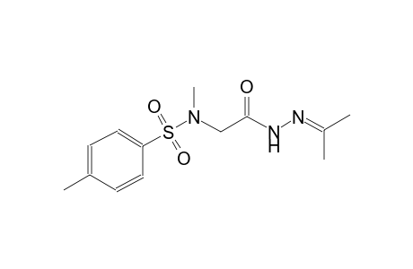 N,4-dimethyl-N-{2-[2-(1-methylethylidene)hydrazino]-2-oxoethyl}benzenesulfonamide