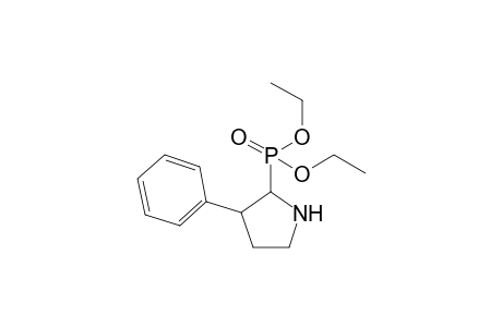 Diethyl 3-phenyl-2-(pyrrolidinyl)phosphonate