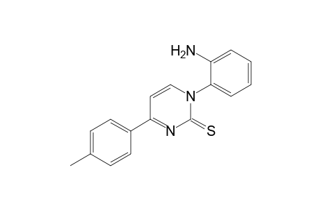 1-(2-Aminophenyl)-4-(4-methylphenyl)-2(1H)-pyrimidinethione