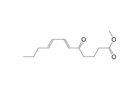 6,8-Dodecadienoic acid, 5-oxo-, methyl ester, (E,E)-