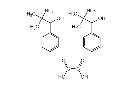 alpha-(1-AMINO-1-METHYLETHYL)BENZYL ALCOHOL, OXALATE (2:1) (SALT)
