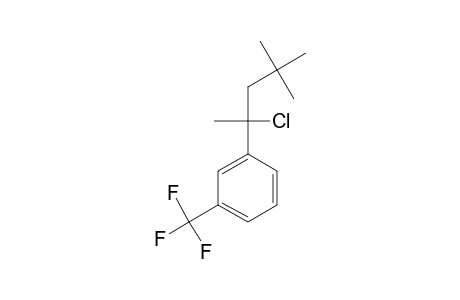 2-CHLORO-2-(META-TRIFLUOROMETHYLPHENYL)-4,4-DIMETHYL-2-PENTANE
