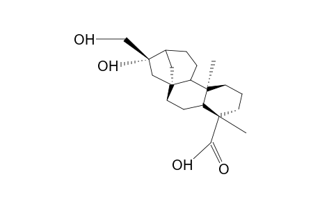 (ent)-16.beta.,17-Dihydroxy-Kauran-19-oic Acid