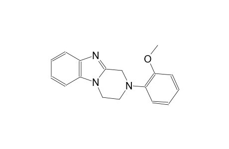 pyrazino[1,2-a]benzimidazole, 1,2,3,4-tetrahydro-2-(2-methoxyphenyl)-
