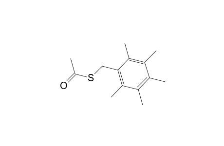 Thioacetic acid, S-pentamethylbenzyl ester