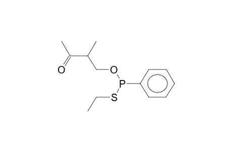 O-BETA-METHYL-GAMMA-KETOBUTYL-S-ETHYLPHENYLTHIOPHOSPHONITE