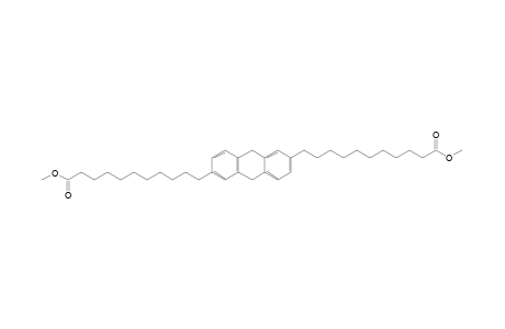 Dimethyl 11,11'-(9",10"-dihydroanthracene-2",6"-diyl)-bis[undecanoate]