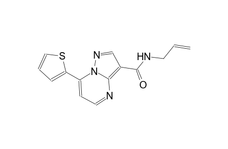N-allyl-7-(2-thienyl)pyrazolo[1,5-a]pyrimidine-3-carboxamide