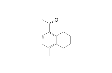 (+-)-(5,6,7,8-Tetrahydro-4-methyl-1-naphthalenyl)-1-ethanone
