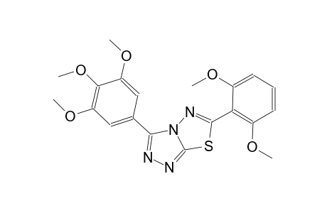 6-(2,6-dimethoxyphenyl)-3-(3,4,5-trimethoxyphenyl)[1,2,4]triazolo[3,4-b][1,3,4]thiadiazole
