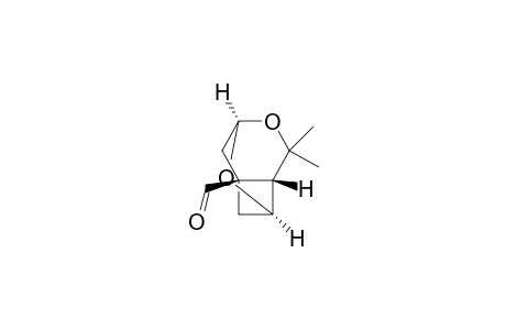 4,6-Dioxatricyclo[3.3.1.02,7]nonane-1-carboxaldehyde, 3,3-dimethyl-, (1R)-