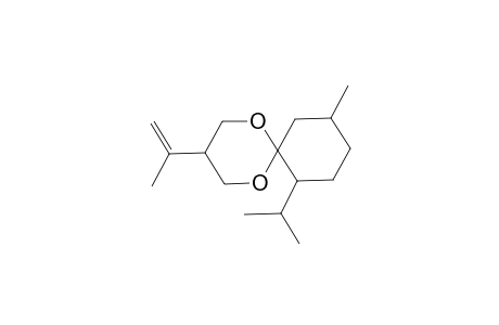3-(1-Methylethenyl)-7-isopropyl-10-methyl-2,5-dioxaspiroundecene