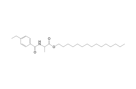 l-Alanine, N-(4-ethylbenzoyl)-, pentadecyl ester