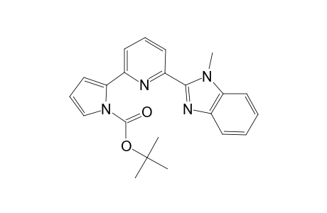 2-(N-methylbenz[d,e]imidazo-2-yl)-6-(1-tert-butoxycarbonylpyrrol-2-yl)-pyridine