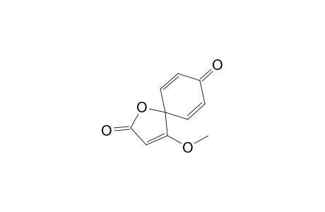 7-Methoxy-10-oxaspiro[5.4]dec-1,4,7-trien-3,9-dione