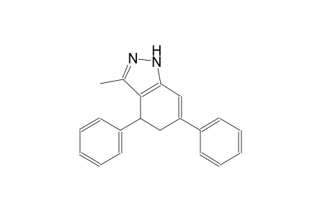 3-methyl-4,6-diphenyl-4,5-dihydro-1H-indazole