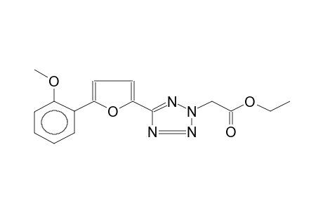 ETHYL 5-[5-(2-METHOXYPHENYL)-2-FURYL]-2-TETRAZOLYLACETATE