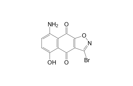 8-Amino-3-bromo-5-hydroxynaphtho[2,3-d]isoxazole-4,9-dione