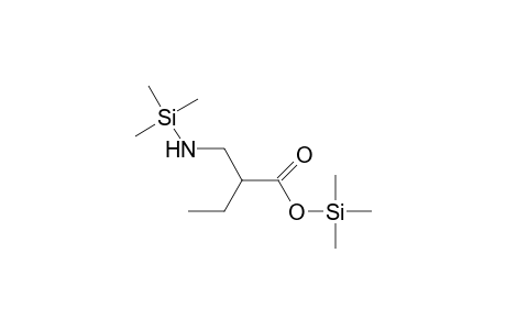 Alanine <.beta.-, 2-ethyl->, di-N,O-TMS