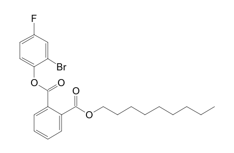 Phthalic acid, 2-bromo-4-fluorophenyl nonyl ester