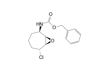 1.alpha.-Chloro-2.beta.,3.beta.-epoxy-4.beta.-[(benzyloxycarbonyl)amino]cycloheptane
