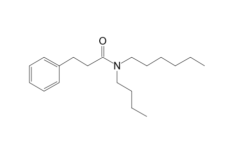 Propionamide, 3-phenyl-N-butyl-N-hexyl-