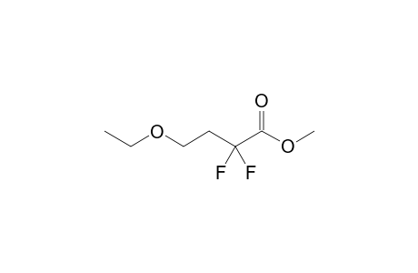 Methyl 4-ethoxy-2,2-difluorobutanoate