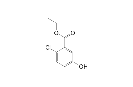 Benzoic acid, 2-chloro-5-hydroxy-, ethyl ester