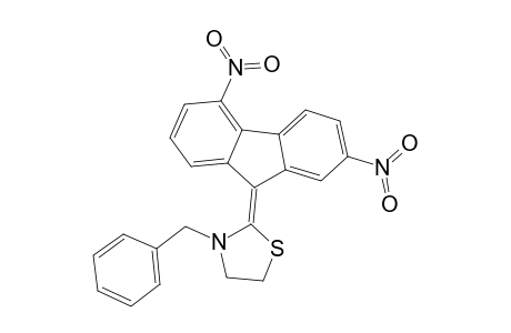 9-(3-BENZYLTHIAZOLIDIN-2-YLIDENE)-2,5-DINITROFLUORENE