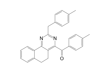 4-(4-Methylbenzoyl)-2-(4-methylbenzyl)-5,6-dihydrobenzo[h]quinazoline